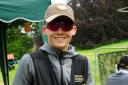Rhys Harrison, 15-year old very talented clay shooter at the Scottish Game fair