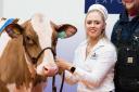 Showmanship winner at the 2023 Dairy Expo, Alison Hunter      Ref:RH110323087  Rob Haining / The Scottish Farmer