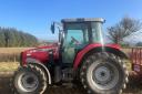 This Massey Ferguson 5465 (57 Reg) topped the sale at  £17,600