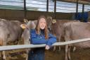 Hattie Hassall is aiming for the top with Brown Swiss