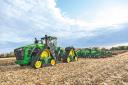 Unprecedented pulling performance from the 9RX. Image: John Deere
