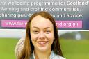 Anna Dunlop programme co-ordinator at Farmstrong Scotland