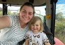 Rachel Young and her daughter Ellie have had a busy time at Ballincherry with the harvest