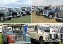 There will be more than 50 unmodified Land Rovers spanning 50 years on show