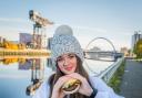 Twelve-year-old Holly Heath helps launch QMS's Better Burger Challenge in Glasgow