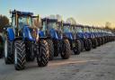 The event saw the biggest consignment of New Holland tractors recently sold at auction in Europe