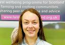 Anna Dunlop programme co-ordinator at Farmstrong Scotland