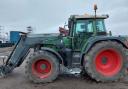 Fendt 818 tractor with Quicke front loader topped the trade at £24,800