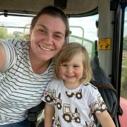Rachel Young and her daughter Ellie have had a busy time at Ballincherry with the harvest