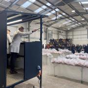 Christmas Turkey sales were held at Lanark and St Boswells