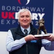 Geoff Bone was presented the John Dennison Lifetime Achievement Award Ref:RH160324101  Rob Haining / The Scottish Farmer...
