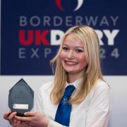 Borderway UK Dairy Expo.Rising Star Award went to Megan Innes Ref:RH160324114  Rob Haining / The Scottish Farmer...