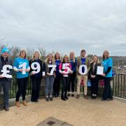Two years of fundraising and staff commitment: £19,740 for cancer support