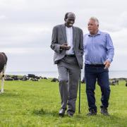 Research by Raphael Mrode and Mike Coffey has helped farmers in both Scotland and East Africa