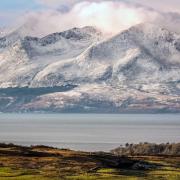 A view to Arran from the mainland. Picture: William McKnight