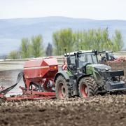 Sowing season starts at Douglstown near Forfar