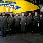 SOME OF the team, from left to right: Andrew Mackie, Matthew McConnell, Andy Stevenson, Hamish Gilber jnr, Hamish Gilber snr, Andrew Allan, Matthew Gilliland and Stewart Johnstone