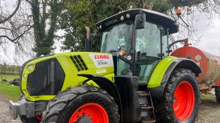 This Claas tractor made £24,400