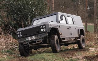 Utilitarian in extermis ... the new Munro 4 x 4 hopes to pick up where the old Defender left off