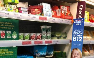 Supermarket shelves have been the focus of the survey