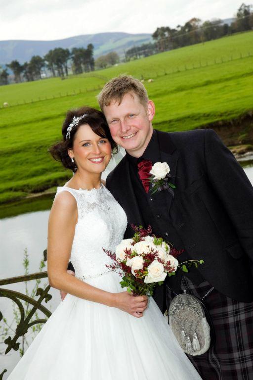 Nicola Dalling of Westertoun Farm, Drumclog, Strathaven, married Ross Purdon, Easterton Farm, Caldercruix, Airdrie, at Drumclog Memorial Kirk and thereafter to Cornhill House Hotel, Biggar.
