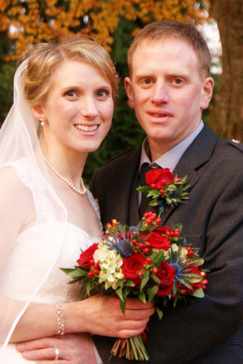 Jonathan & Carol Adamson were married at Glen Tanar, Aboyne.