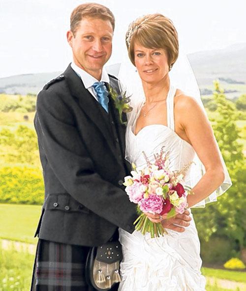 Married recently at the Lochside House Hotel, Gillian Young, North Waterland Farm, Lugton, and Matthew Gemmell, Brownfield Farm, Dumfries. Photo: David Gilbert Photography.