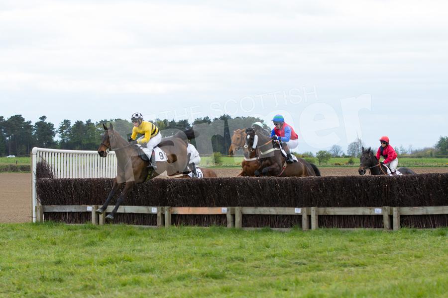 There was a popular win for Cumbrian raider, Nickwillis in the Turcan Connell NPPA Club Members Race in the hands of Cameron Wadge. The 12 year old was still two lengths behind Great Gusto at the last but engaged overdrive on the run-in to snatch the spoi