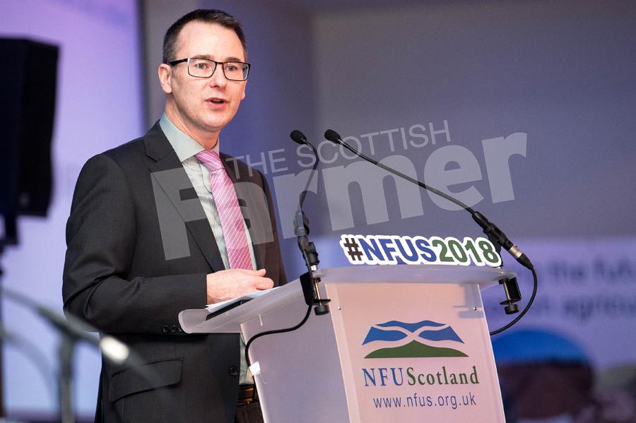 NFU Scotlands CEO Scott Walker. Ref: RH080218015.