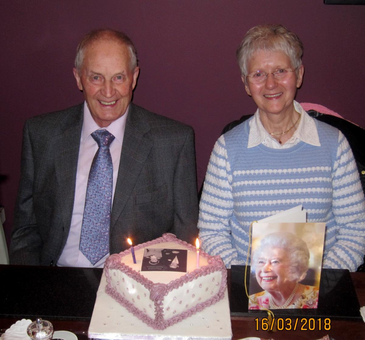 Jim and Joan Farquhar of Smiddyquoy Farm, Nr Watten, Caithness, celebrated their Diamond wedding anniversary recently