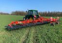 The Tineliner is part of KUHN’s new mechanical weeding range that will be shown for the first time at Cereals. Image: KUHN