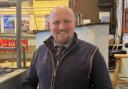 Ellis Mutch is the auctioneer for Shetland market in Lerwick