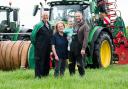 Three generations, David and wife Doris and son Dave and Grandson Alfie (1)  Ref:RH140524191  Rob Haining / The Scottish Farmer