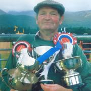 Donald Campbell after a good day at Lochaber Show