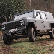 Utilitarian in extermis ... the new Munro 4 x 4 hopes to pick up where the old Defender left off