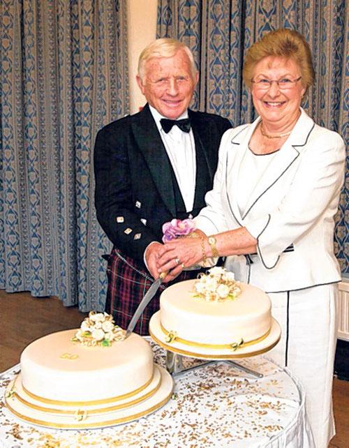 Andrew and Grace Brown of Larglanglee House, Crocketford, recently celebrated their Golden Wedding anniversary. The couple were married in 1962 by the Rev. AM Bennett at Eaglesham Old and Carswell Parish Church, Eaglesham.