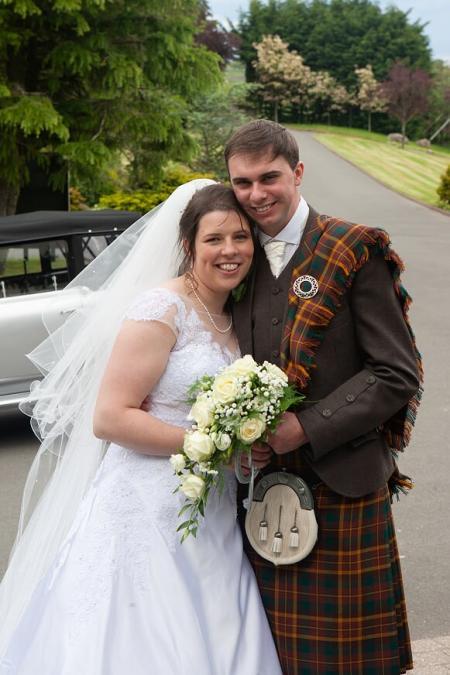 The marriage ceremony between Catherine Connolly, Ladybank Farm, Girvan, and Alexander McKenna, High Magowanston Farm, Turnberry, took place with celebrations afterwards at Lochside Hotel