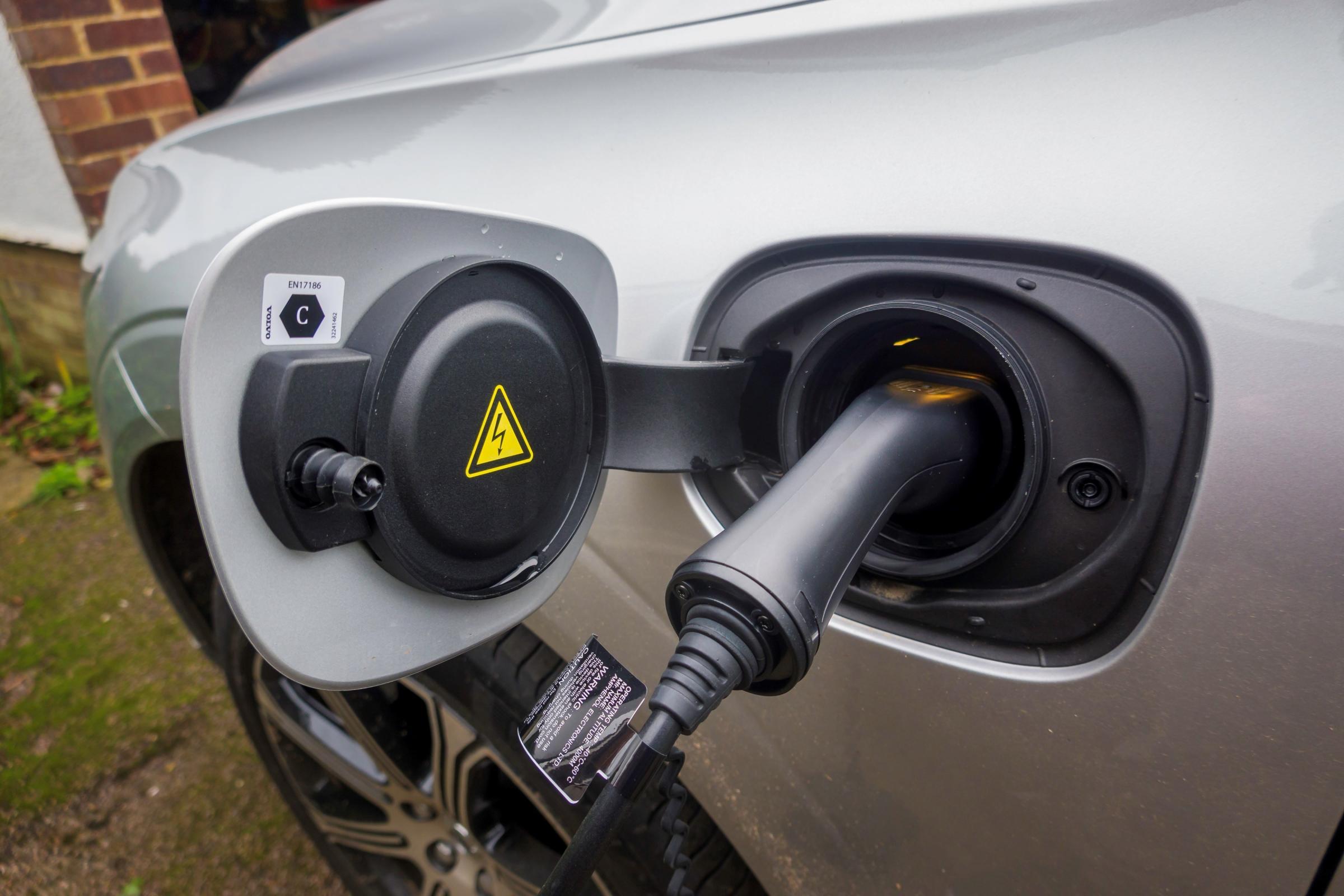 You can easily top up the battery overnight using a three-pin plug and it gives enough for about 20-30 miles of electrically-powered motoring