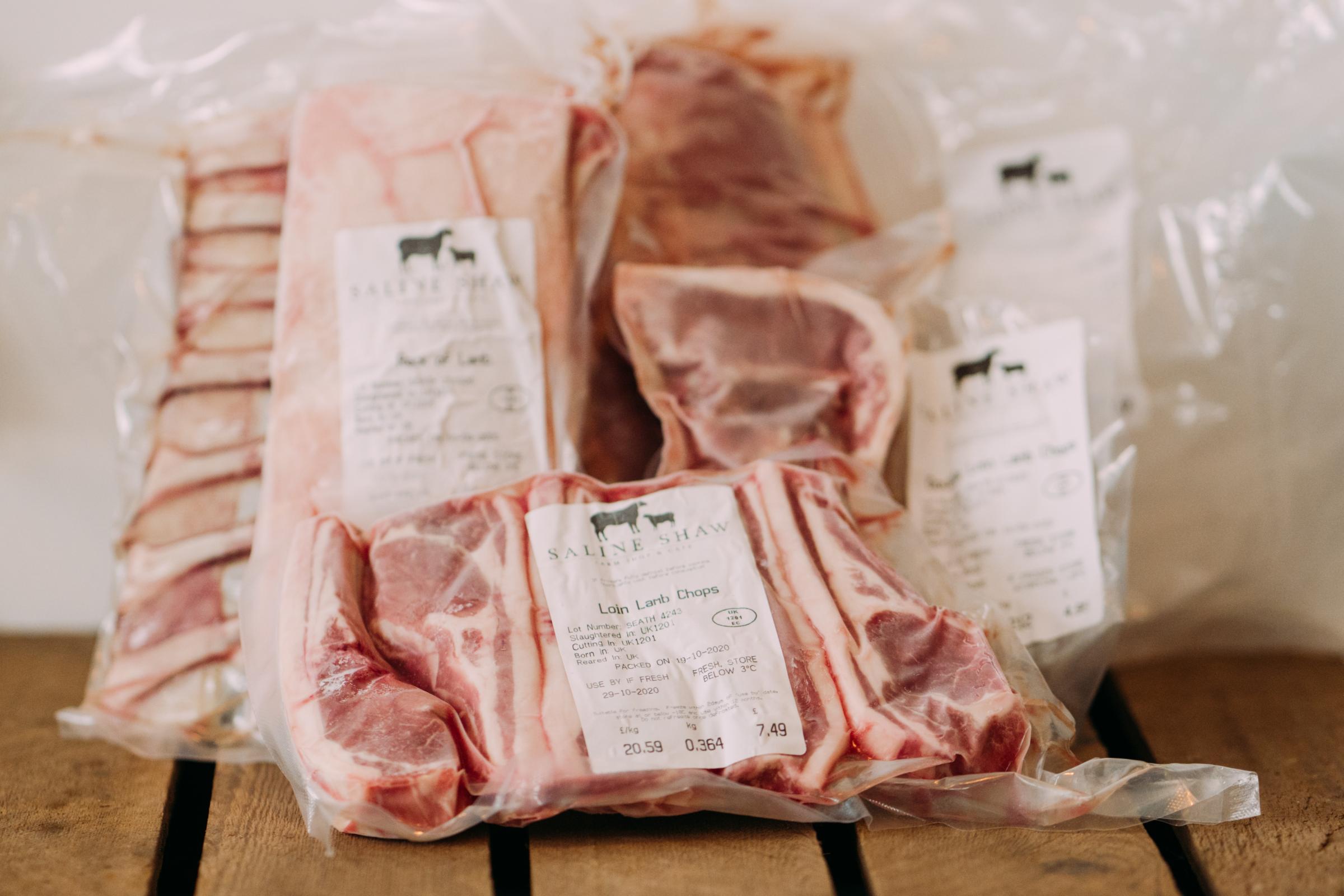 Home produced lamb packs have kept the shop busy for direct sales through the pandemic