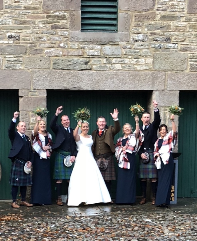 Weddings at The Gin Bothy have been on hold but a virtual tasting for a hen or stag do is fun