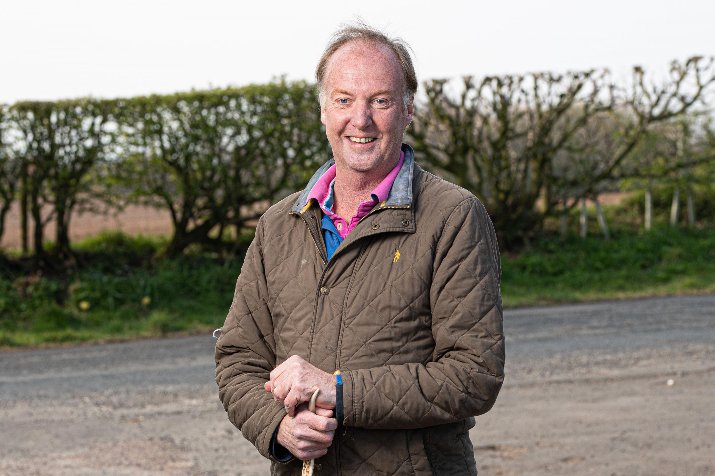  Alasdair Houston, of Gretna House Farms, Kirkpatrick Fleming, in Dumfries-shire Ref:RH200421299 Rob Haining / The Scottish Farmer...