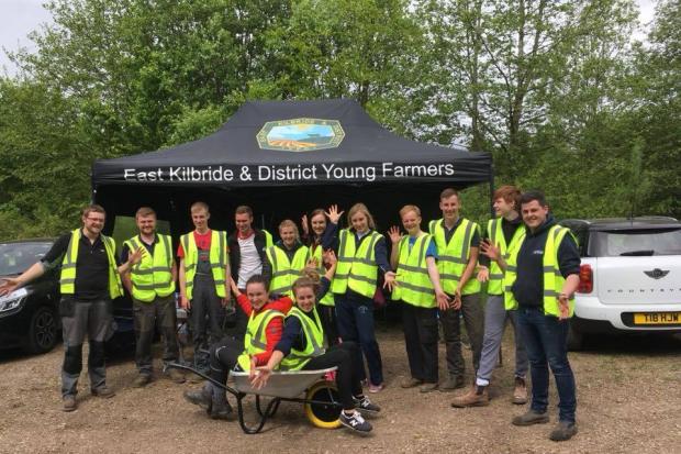 East Kilbride and District Young Farmers Club have received The Queen’s Award for Voluntary Service