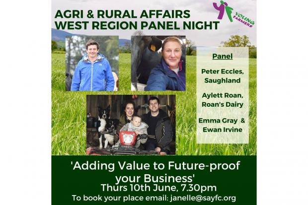 A fantastic panel for the west region agri and rual affairs night