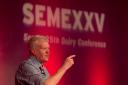 JANUARY'S annual Semex conference in Glasgow has often set the tone for the year ahead in the dairy sector, featuring top technical experts and a hefty dose of politics. Pictured here, David Handley of Farmers For Action at a past event