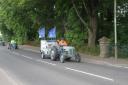 The Little Grey Fergie Challenge heading through Perthshire on route to Land's End.