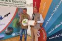 Craig Dickman, Head Keeper at Burncastle with Dee Ward, chair of Scottish Land and Estates.