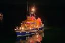 The lifeboat was launched at night after an alarm was raised about an unmanned small boat.