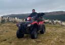Jim Ramsay at home on the hill at Milnmark – an upland home to his family's farming business and one that he would never want to see planted