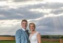 It’s a happy first wedding anniversary to William and Aileen McJannet – and a belated wedding picture in our Wedding Album for the couple who were married in June, 2021, at Brockelhill Farm, Ayr
