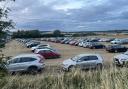 1000 cars were parked over seven acres of ground